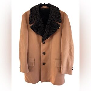 Vintage Great Western Wool Mens Coat, Size 38